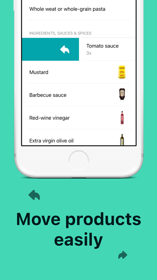 #2. WizList, easy groceries list (iOS) 由: Mohamed Louli