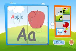 Game screenshot Alphabet ABC jigsaw flash card hack