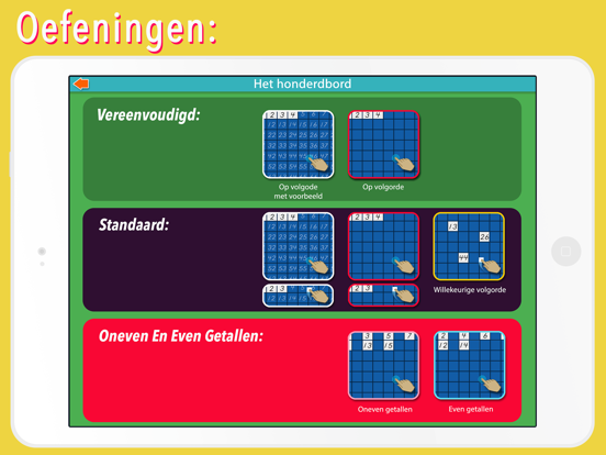 Het honderdbord iPad app afbeelding 6
