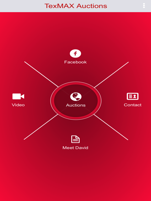 TexMAX Auctions iPad screenshot 1 - Business app