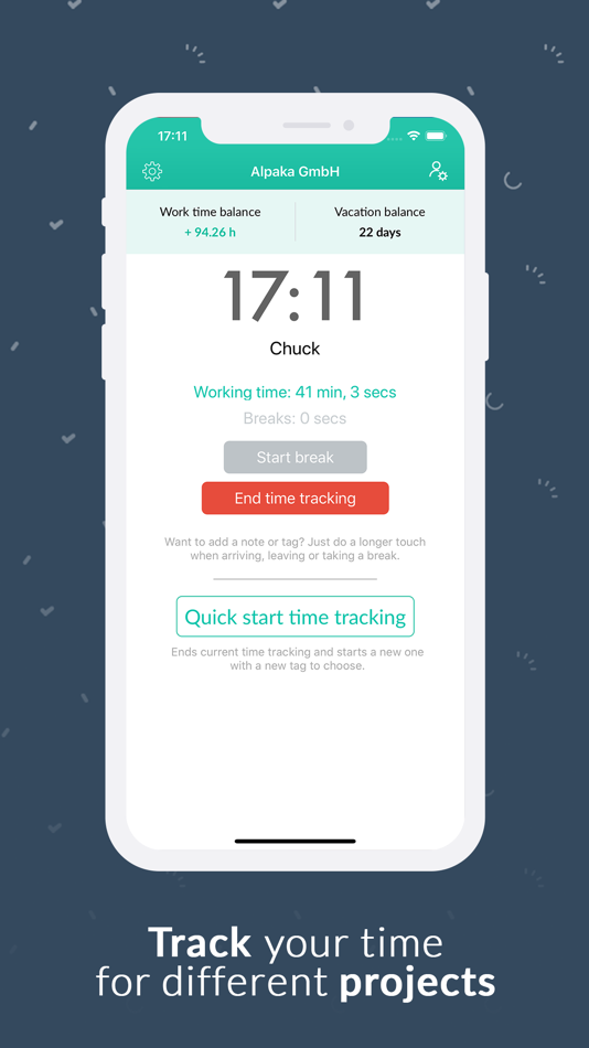 #5. Station: Employee Time-Clock (iOS) 由: Papershift GmbH