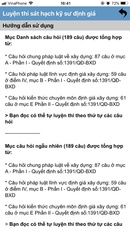 F1- Sát hạch Định giá Xây dựng screenshot-9