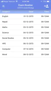 Modern Indian School, ktm screenshot #4 for iPhone