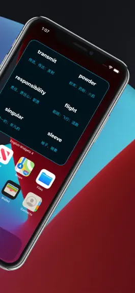 Game screenshot 大学英语Widgets 4～6 apk
