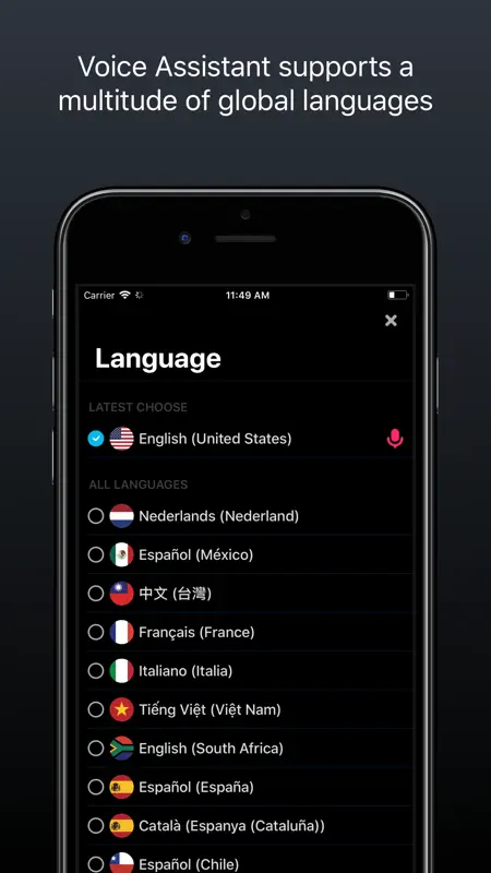 Dictée Vocale Pro screenshot 2 of 4