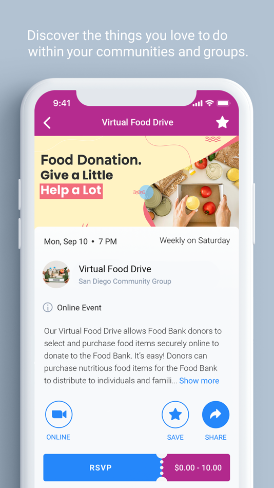 #4. YouToo: Groups & Events (iOS) By: Nisman Solutions