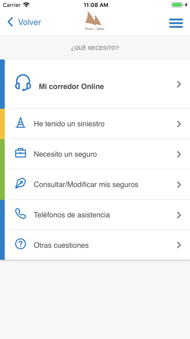 Peris y Soler Seguros Online screenshot 3