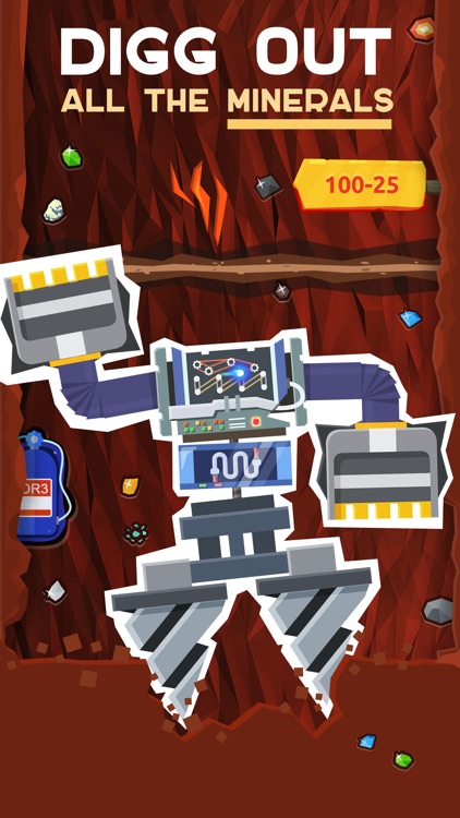 Drilla: idle digging gold mine screenshot-0