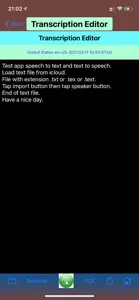 Voice To Text To Voice screenshot #12 for iPhone