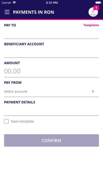 Vista Mobile Banking Screenshot