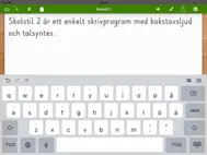 Skolstil 2 - skrivprogram ipad bilder 0