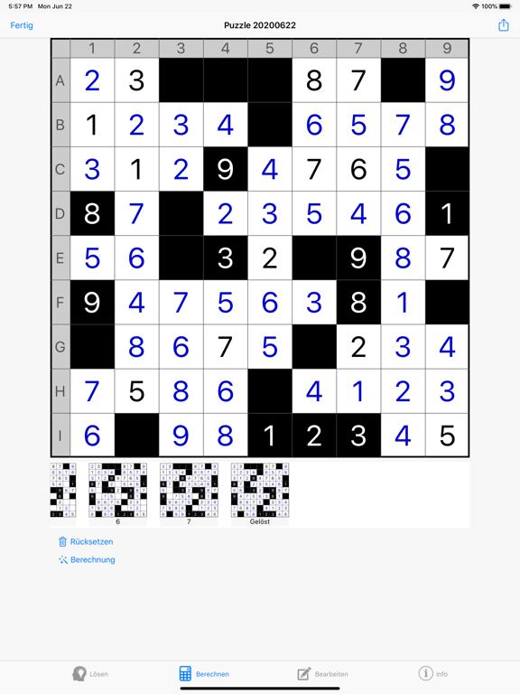 Screenshot #6 pour Str8ts Solver