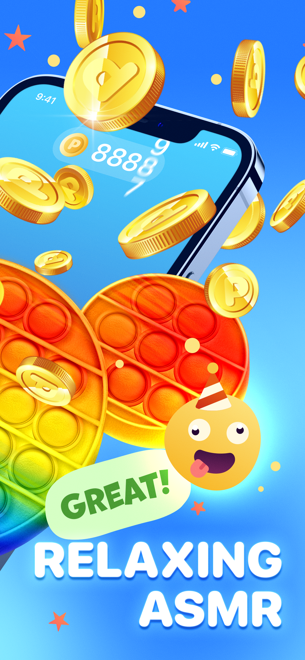 Pop it Game - Fidget Toys 3D