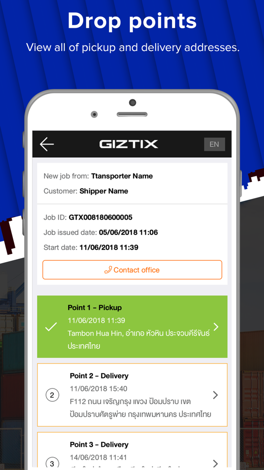 #3. Giztix Driver (iOS) Podle: Giztix Co.,Ltd.