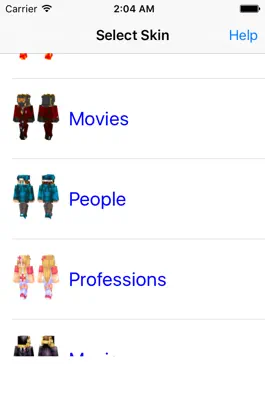 Game screenshot Skin Packs for Minecraft PE apk