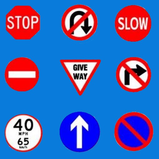 Road Signs & Practice Test UK icon