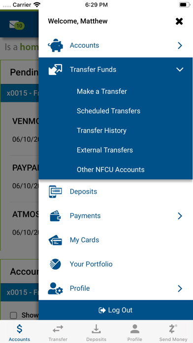Neighbors FCU Mobile Banking Screenshot