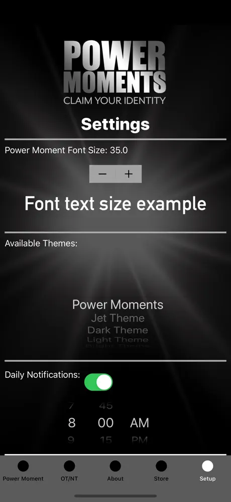 Power Moments