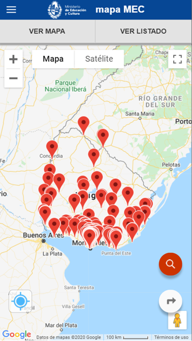 Mapa MEC Screenshot