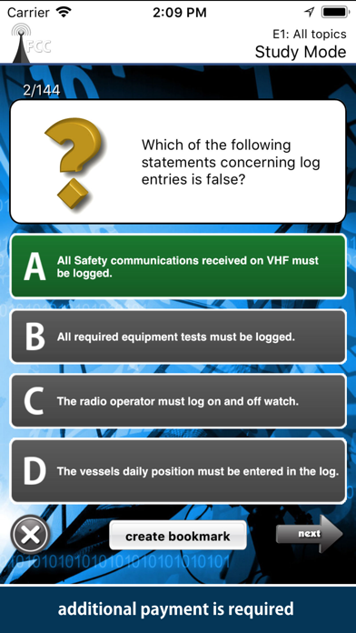 FCC Exams Screenshot