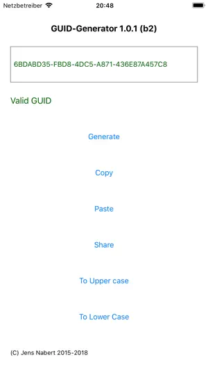 GUID-Generator screenshot 1