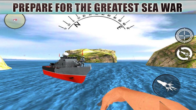 Gunship Shooter: Sea War Moder