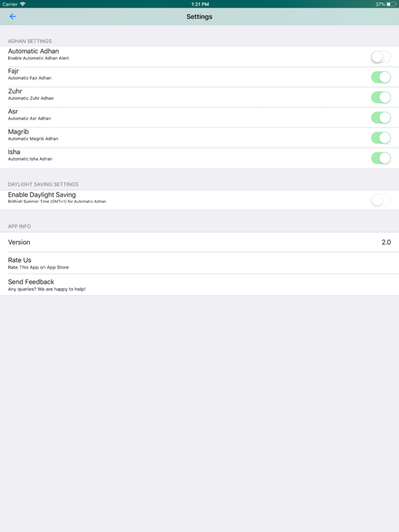 Shahjalal Mosque Manchester iPad screenshot