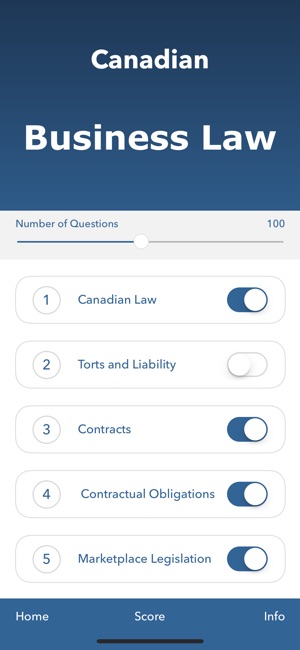 Canadian Business Law(圖2)-速報App