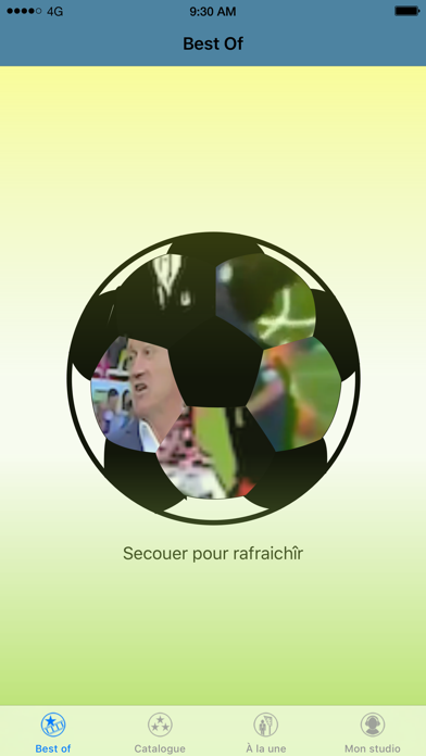Screenshot #1 pour Golden Mic of Football