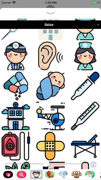 Doctor Stickers HD screenshot 2