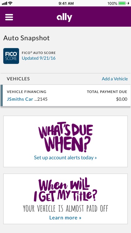 Ally Auto Mobile Pay