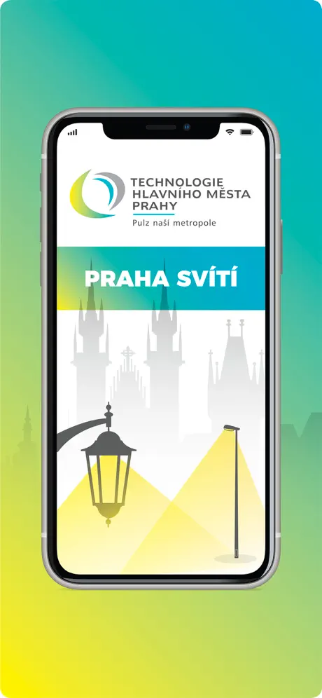Praha svítí
