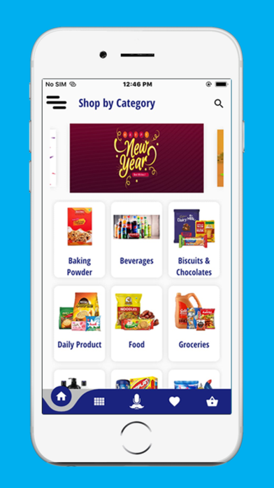 Unipro Shopping App Screenshot