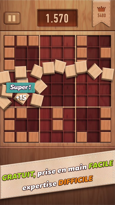 Screenshot #3 pour Woody 99 - Block Puzzle