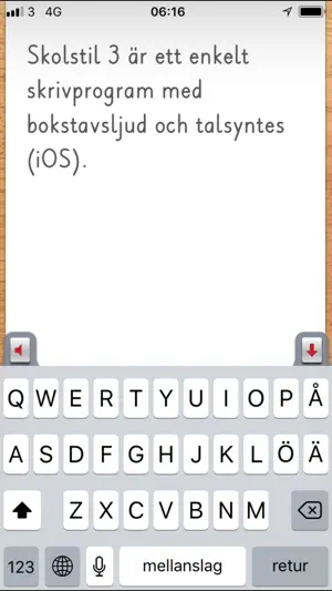 Skolstil 3 - skrivprogram screenshot 1
