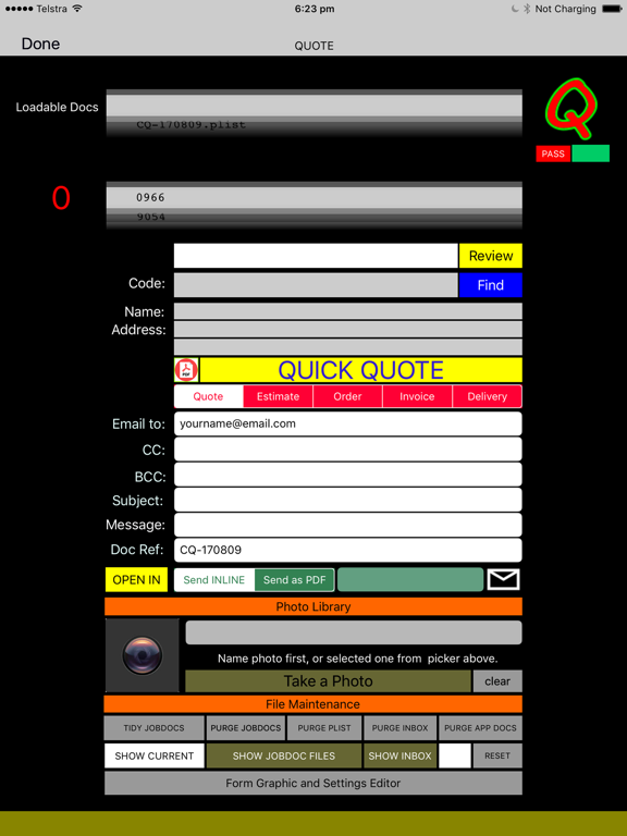 Screenshot #6 pour Quote Invoice Order