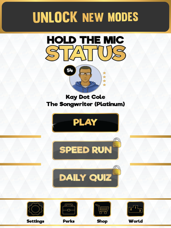 Screenshot #4 pour Hold The Mic: STATUS