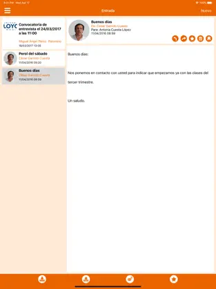 Captura 2 Qualitas Escuela Familia iphone