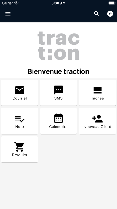 Traction iPhone screenshot 2 - Business app