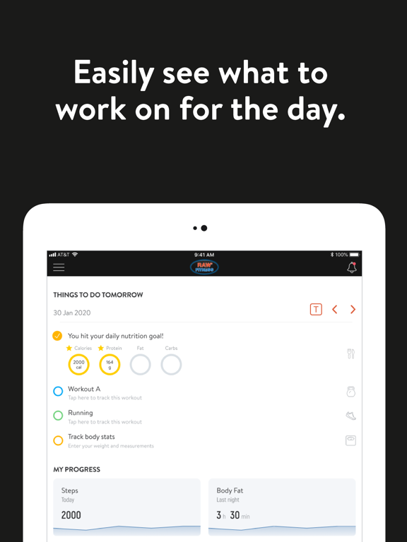 Screenshot #4 pour OU Raw Fitness