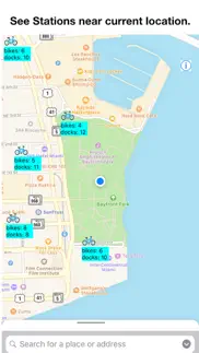 bike stations miami iphone screenshot 1