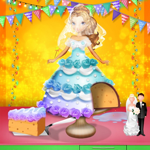 Wedding Doll Cake Cooking Icon