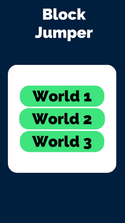 Block Jumper - Platform Game