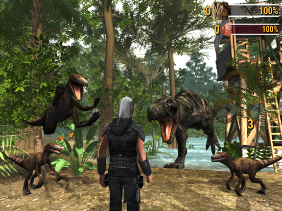 Dinosaur Assassin: Evolution iPad app afbeelding 1