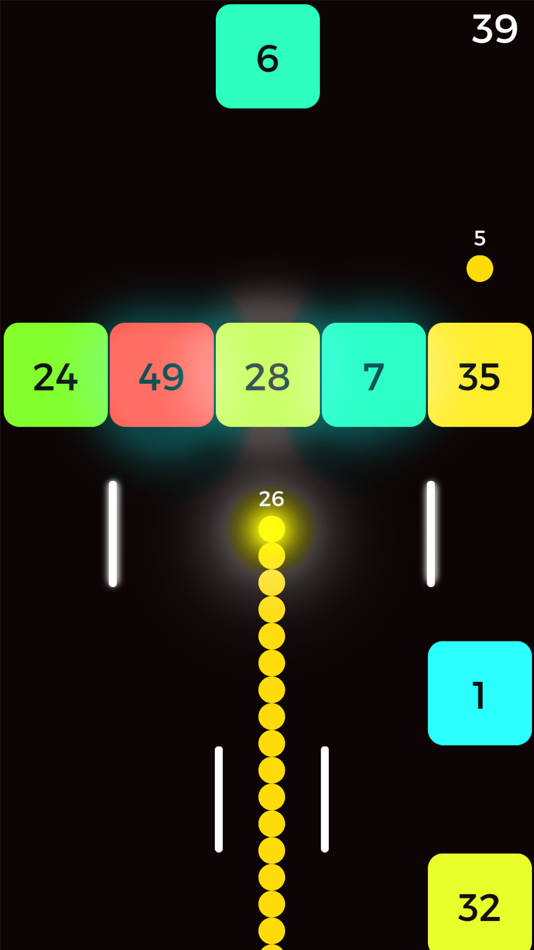 #1. Ball move Block (iOS) 由: Tri Dinh