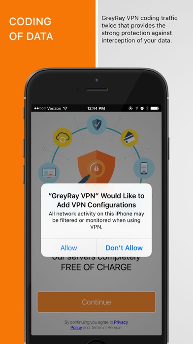 GreyRay VPN screenshot 2