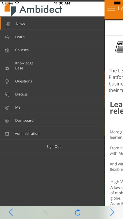 Learn with Mobile