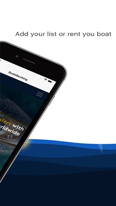 Boats Booking - Boat Rentals Screenshot