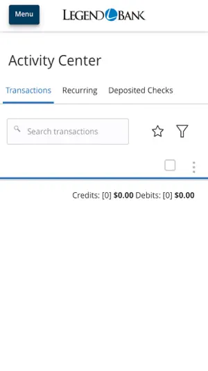 Legend Bank Mobile screenshot 3