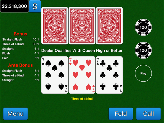 Screenshot #6 pour Beat the House 3 Card